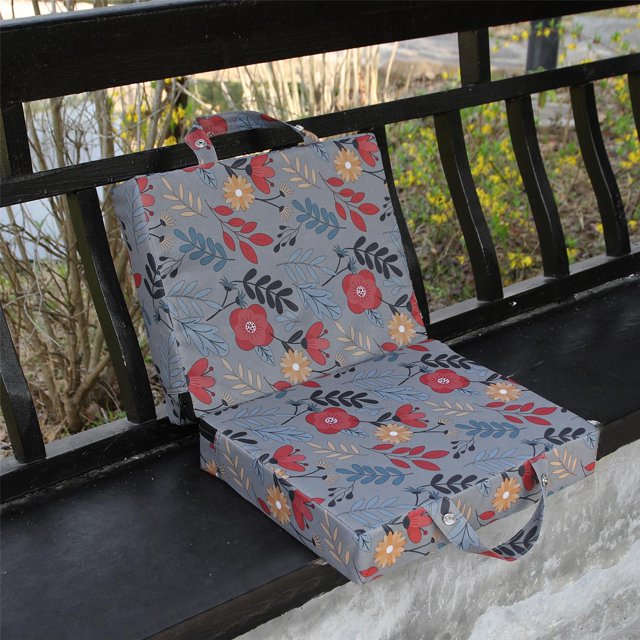 Rodilleras para jardinería, impermeables, portátiles, ligeras, con asas, gruesas, plegables, suaves, para interior, para trabajo de yoga, pilates, , GRIS Macarena Almohadilla para arrodillarse