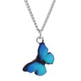 thumbnail image 1 of Collier Chaîne Papillon Mignon Bling Bijou Collier Pendentif Collier pour Femmes, 1 of 5