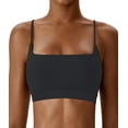 thumbnail image 6 of OVESPORT Women's Adjustable Sports Bra Wirefree Racerback Workout Bras Sexy Thin Straps Yoga Sport Bras with Removable Pads, 6 of 9