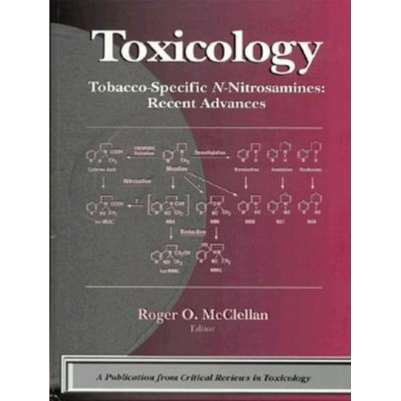 Tobacco-Specific N-Nitrosamines Recent Advances, (Hardcover)