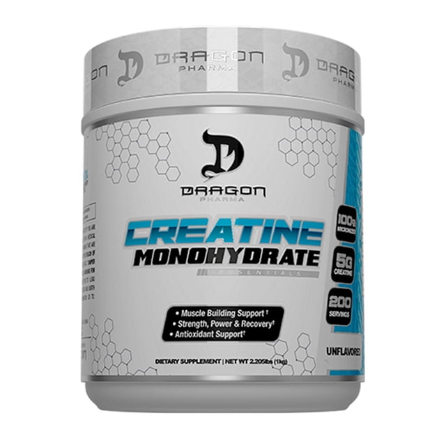 CREATINA MONOHIDRATADA DRAGON PHARMA 60 SERVICIOS