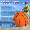 thumbnail image 4 of Pelota inflable grande de baloncesto y playa Refresh Sports de 27 pulgadas, 4 of 6