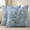 Blue, variant on decorUhome Floral Throw Pillow Covers 18x18 Set of 2, Vintage Block Print Linen Farmhouse Decorative Pillow Cases for Couch Sofa, Blue