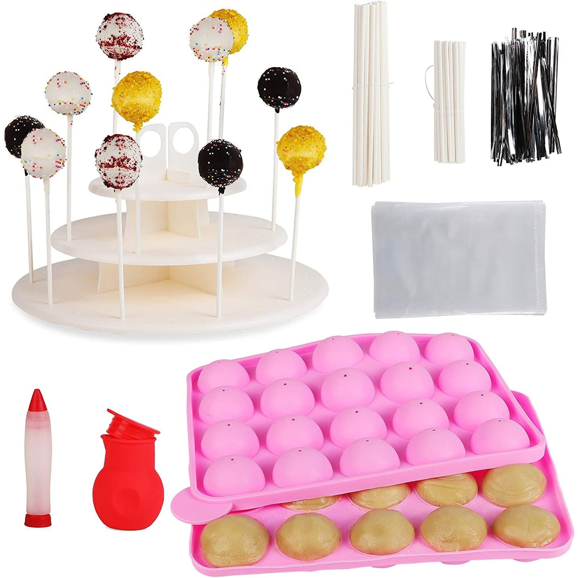 Cake Pop Maker Set Dessert Stand, Melting Pot, Cakepop Mold
