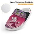 thumbnail image 4 of Invader Zim Kid's Cotton Slippers Winter Warm Soft Plush Slippers with Rubber Sole Non-Slip Indoor Outdoor Slip on Shoes Fluffy House Slippers For Boys Girls Teen, 4 of 8
