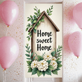 thumbnail image 5 of Floral Design Home Decor Sweet Home Decorative Banner Outdoor Indoor Housewarming Gift for Living Room Garden Entryway Decoration, 5 of 6