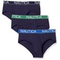 thumbnail image 1 of Calzoncillos Nautica para Hombre Paquete de 3 en Algodón Elástico, 1 of 1