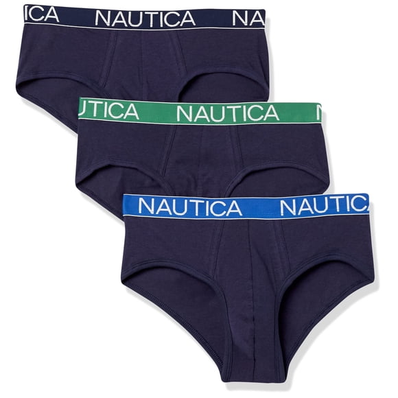 Calzoncillos Nautica para Hombre Paquete de 3 en Algodón Elástico