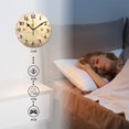 thumbnail image 4 of 10 Inch Wall Clock Battery Operated Silent Clock Decorative for Office, Kitchen, Outdoor, Living RoomVintage Flowers in Meadows at Sunset Springtime Exquisite, 4 of 4