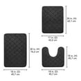 thumbnail image 2 of Mainstays Memory Foam Bath Mat Set, 2 of 5