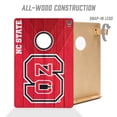 thumbnail image 3 of YouTheFan NCAA NC State Wolfpack 2' x 3' Cornhole Game, 3 of 6