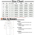 thumbnail image 2 of WXLWZYWL Men's Winter Parka Coat Long Sleeve Turn Collar Faux Fur Coat Jacket Overcoat, 2 of 2