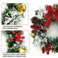 thumbnail image 2 of Widget Corona de Navidad Abanopi Official para Puerta de Entrada 8.0 in Artificial, 2 of 7