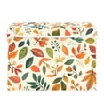 thumbnail image 7 of Yayeee Collapsible Cube Storage Bin with Lid Fabric Closet Decorative Basket with Handles, Beige Retro Leaves, 7 of 7