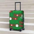 thumbnail image 5 of Uemuo Cute Santa And Ho Ho Ho Printed Washable Luggage Cover - Fashion Suitcase Protector Fits 18-32 Inch Luggage -Medium, 5 of 9