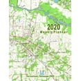 thumbnail image 1 of 2020 Weekly Planner: Germantown, Tennessee (1965): Vintage Topo Map Cover, 1 of 1