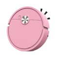 thumbnail image 2 of Mini Robot Vacuum for Car, Mini Cleaner Sweeping Robot, 3 in 1 Rechargeable Multifunctional Smart Cleaning Machine with Wet Mopping for Hard Floors Pet Hair Carpets(Pink), 2 of 9