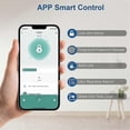 thumbnail image 3 of Fingerprint Door Lock with APP Control/Fingerprint/Password/Key, Smart Deadbolt Lock with Automatic, 3 of 5