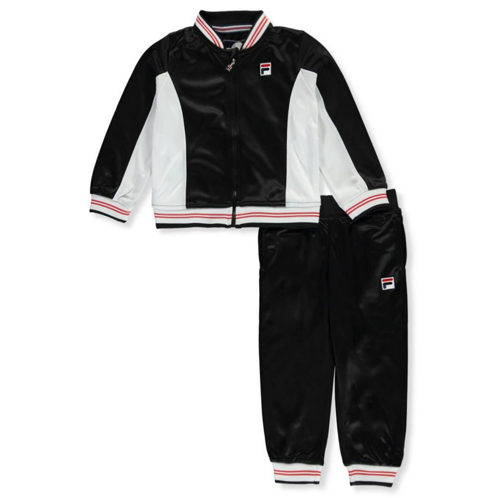 FILA - Fila Boys' Trimmed Stripe 2-Piece Tracksuit Pants Set (Toddler ...