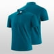 thumbnail image 4 of pstuiky camisetas de hombre, Jersey informal de cuello redondo para hombre con estampado a cuadros, manga corta y top/camiseta de cuello redondo y manga corta. ropa de hombre m, 4 of 4