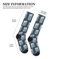 thumbnail image 2 of Compression Socks For Women And Men - Math Calculator Pattern Compression Socks Circulation For Workout, 2 of 2