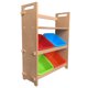 thumbnail image 2 of Juguetero Librero Organizador Infantil de MDF Natural Con 4 Charolas DECOMOBIL JUGUETERO, 2 of 5