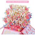 thumbnail image 5 of SwiftPulse Pop Up Mother’s Day Card, Thinking of You Cards, Handcrafted 3D Pop-Up Greeting Card for Her, Gift for Mom, Thank You, Cards for Grateful, Birthday Card (Best Mom Ever), 5 of 13
