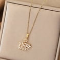 thumbnail image 2 of Full Zirconium Swan Necklace Fashion All-matching, 2 of 2