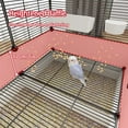 thumbnail image 5 of Aqwiopr Bird Cage Birdcage 59 Inch Height Bird Cage Metal Bird House with Wheel Rolling for Parrots Conure Lovebird Cockatiel Bird Cages﻿, 5 of 11