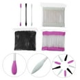 thumbnail image 6 of Soimiss Cotton Swabs for Makeup with Assorted Color Handles 100 Pieces in Each Pack for Home Use 3 Packs, 6 of 8