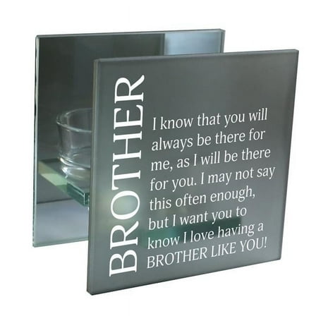 Cottage Garden MCHQ4GY Brother, Know That You Will Always Candle Holder