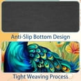 thumbnail image 4 of Peacock Square 8.3x9.8 Inch Non-Slip Rubber Bottom Printed Mouse Pad, Gaming Mousepad for Office and Gaming, 4 of 6