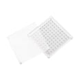 thumbnail image 4 of Yinanstore Acrylic Seashell Display Box Nail Rhinestones Storage Box Removable Organizer for Nail Art Finger Rings Necklace Small Crafts 100 Grids, 4 of 8
