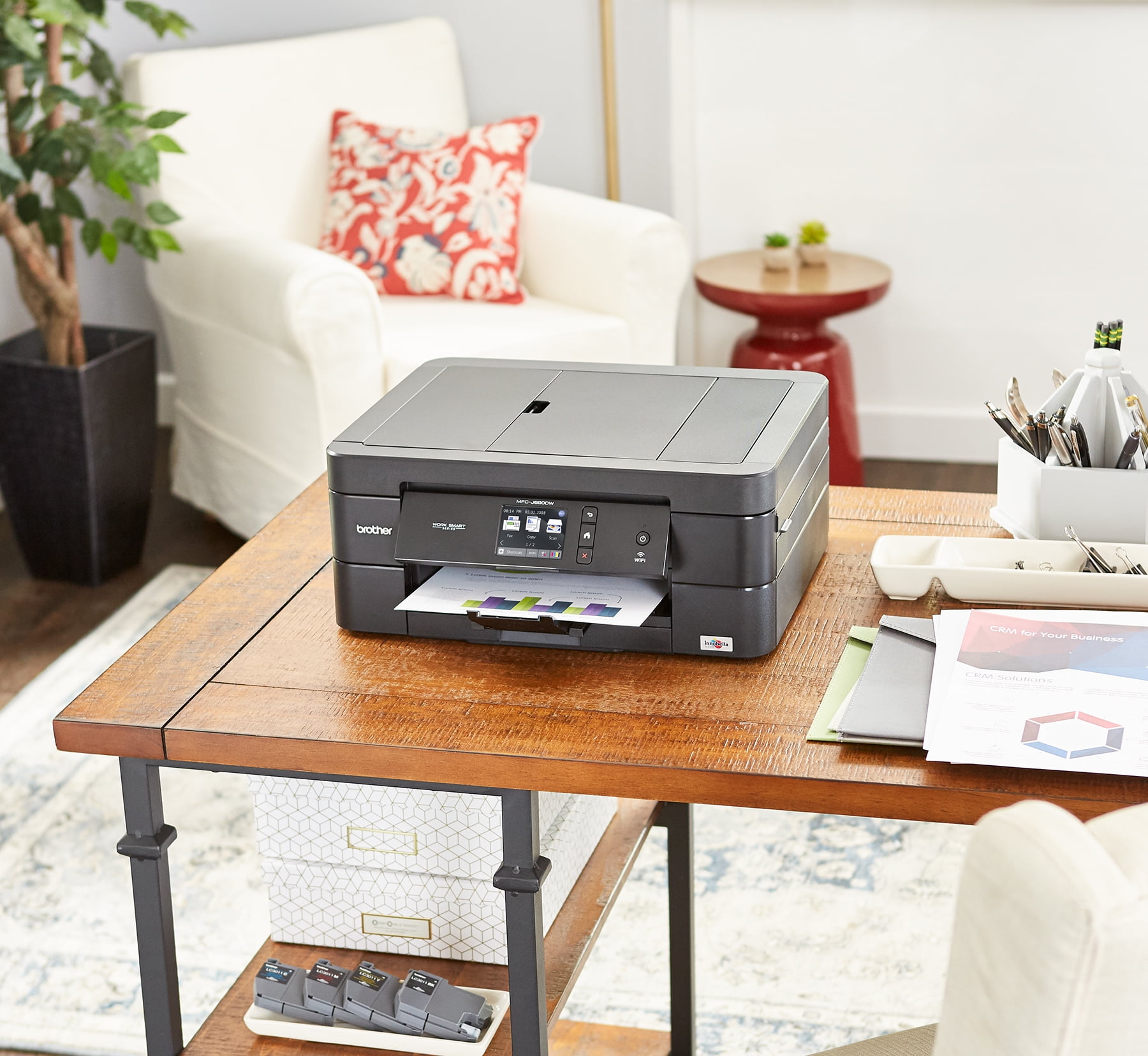 Brother MFC-J690DW Wireless Color Inkjet All-in-One Printer