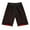 Black/red, variant on Men\'s 7" Reversible Basketball Shorts Long Mesh Sports Shorts Double Sided-black/red-M