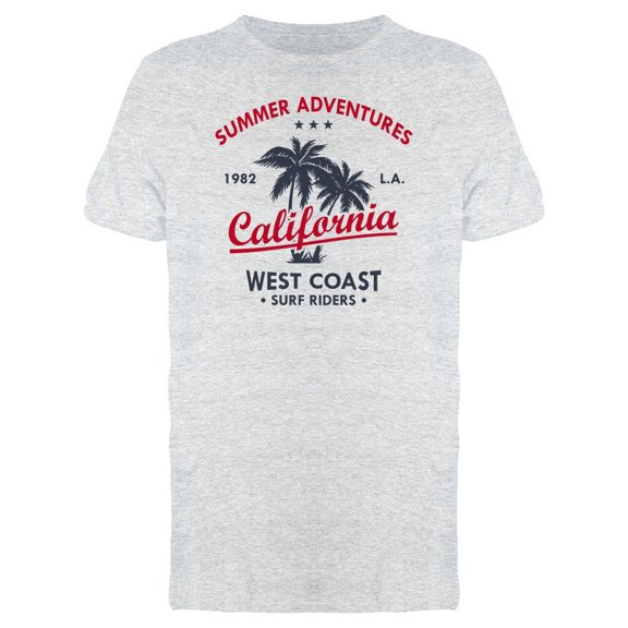 California Summer Adventures Tee Men's -Image by Shutterstock