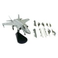 thumbnail image 4 of MERIGLARE Modèle de Chasseur 1/72 Collection Modèle d'Avion en Métal Moulé pour Étagère de Café Salon F35, 4 of 9