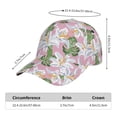 thumbnail image 2 of Sikiie Lilies Flowers Unisex Vintage Washed Unstructured Baseball Cap Soft Cap Adjustable Unisex Baseball Hat Dad Hat, 2 of 6