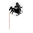 thumbnail image 1 of Constellation Sagittarius Zodiac Sign Toothpick Flags Cupcake Picks Party Celebration, 1 of 3