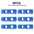 thumbnail image 4 of Ounissouiy Conector de fideos de natación de 6 piezas Woggle con entrenamiento de 2 agujeros cruzados Juguetes Ounissouiy FN010382-00, 4 of 6