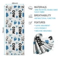 thumbnail image 2 of White Cow Milk Cloud Pattern Hot Yoga Mat Towel Non Slip for Hot Yoga - Quick-Drying Yoga Mat Cover with 4 Corner Pockets with Travel Bag - Hot Yoga Towel Non Slip Grip Moisture Wicking Sweat 70"x26", 2 of 6