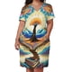 thumbnail image 3 of Leyendas literarias: Colección de citas de literatura clásica. Vestido holgado con bolsillos. Vestidos de verano para mujer. Vestidos de verano para mujer 2025., 3 of 7