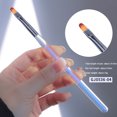 thumbnail image 2 of Pincel para uñas Manicure Gel Brush Transparente Aurora Macaron para Nail Art (D) Tmvgtek cuidado belleza, 2 of 8