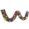 thumbnail image 3 of Christmas Wreath,Pre-Lit Artificial Christmas Wreaths for Front Door with Pine Cones,Berries,Christmas Wreath with Lights, for Outdoor Indoor Decorations 106.3in, 3 of 4
