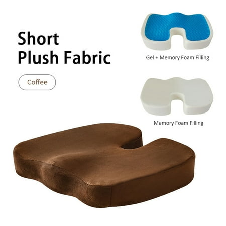 

Gel Orthopedic Memory Foam U Coccyx Travel Seat Cushion Massage Car Office Chair Protect Healthy Sitting Breathable Pillows Pad
