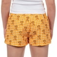 thumbnail image 5 of Garfield Women's Boxer Sleep Shorts Plaid Print Pajama Lounge Micro Bottoms, 5 of 6
