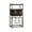 A, variant on Dtchengua 3 Section Laundry Sorter with Removable Bags,Vertical Laundry Hamper, Stackable Laundry Baskets organizer for Bathroom, Apartment, Dorm (Black, Without Wheel)