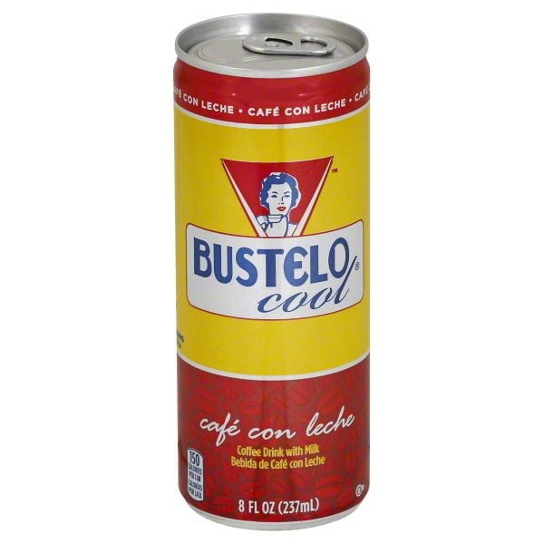 cafe Bustelo Cool cafe con Leche Coffee Beverage, 8 Fl Oz, 1 Count