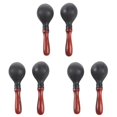 thumbnail image 1 of Professional 3Pair of Maracas Shakers Rattles Sand Hammer Percussion Instrument Musical Toy, 1 of 7