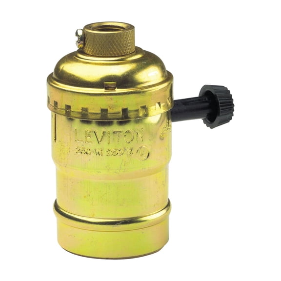 Leviton Turn-Knob Lamp Socket - Pack of 4